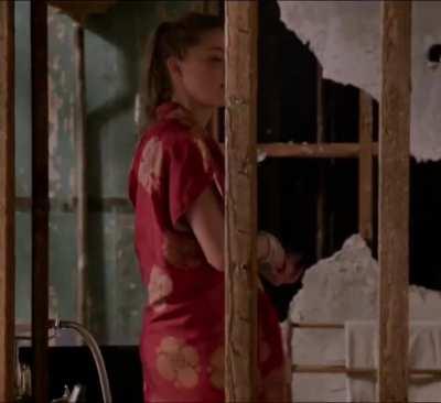 Putting whatever she has done to a side, I can’t stop jerking off on that seductive look & ass of Amber Heard.