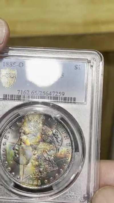 Video of the end roll I posted the other day. Pretty nice luster for an O mint.