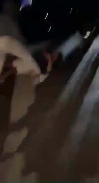 Didn't even know what hit him