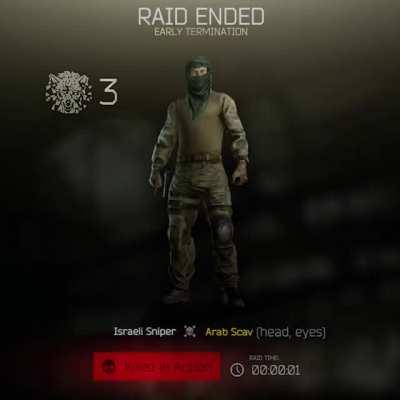 Palestinian gets head eyesed by an Israeli Sniper too soon into a raid