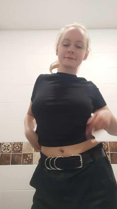 I hope my boobs are enough to make you hard