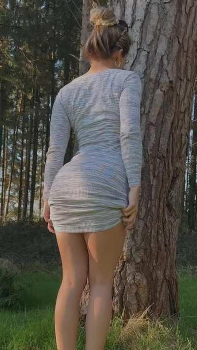 The outdoors just got more exciting 😈 and hot! 🔥