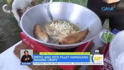 Caught in 4K in yesterday's Unang Hirit.