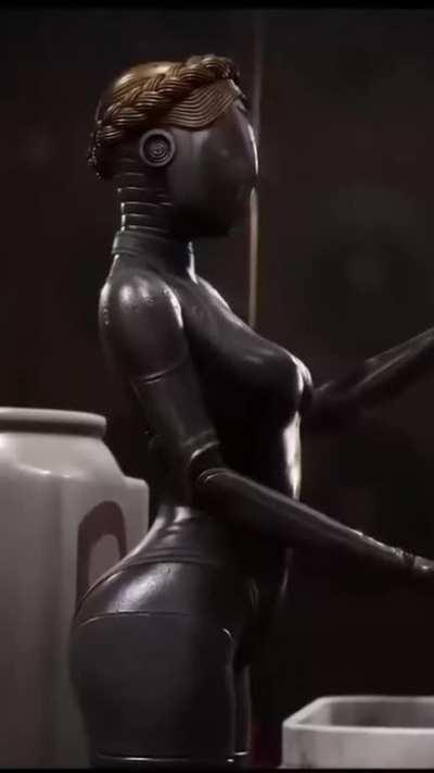 Oh boy, I can totally see why people are so unapologetically horny for the Atomic Heart Robot Twins