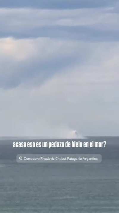 Comodoro Rivadavia: Apareció un objeto misterioso ingresando a la costa de la ciudad