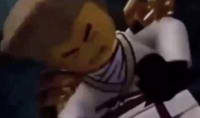 Zane screaming after learning he's a robot