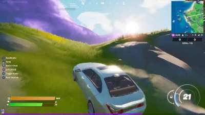 I found out how to drive a car in team rumble. Pretty dope.