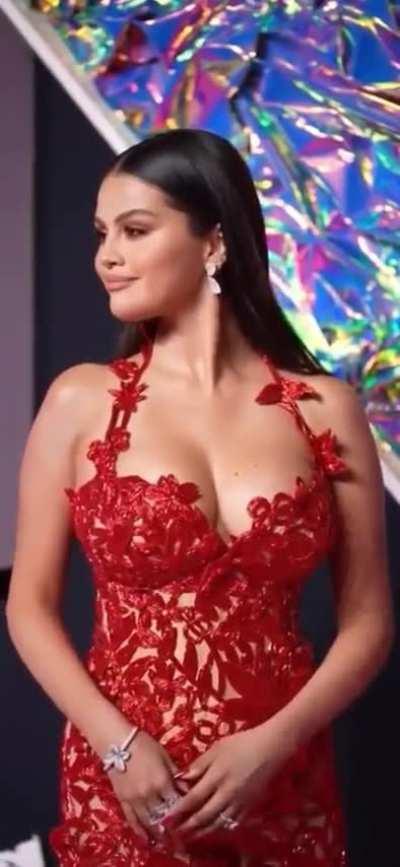 Sexy red dress