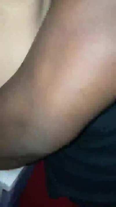 Drunk Blonde Girl in Club Restroom