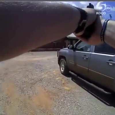 Disobeying direct orders and fleeing from the police...