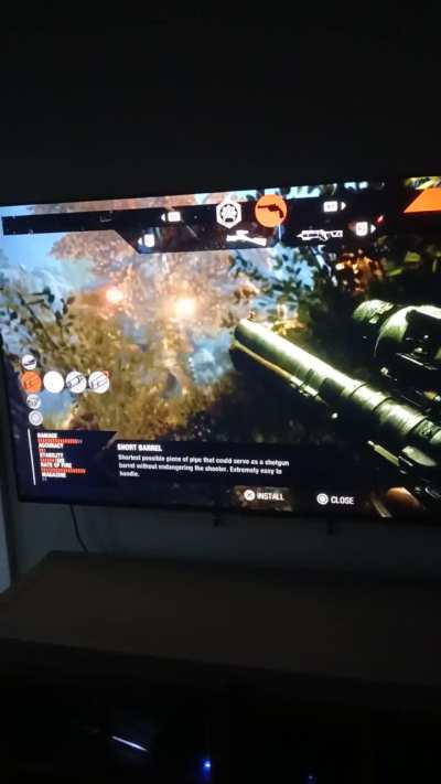 So I was customizing my Ashot when a group of enemies ran by