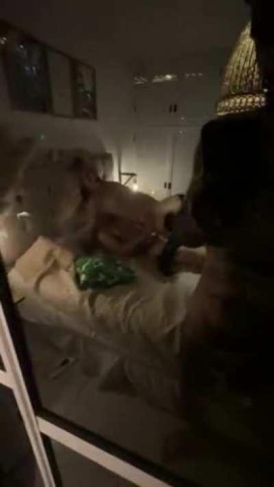 My fiancee recorded this video and i just found out. SO HOT