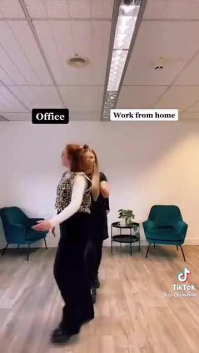 Work in the office or work from home
