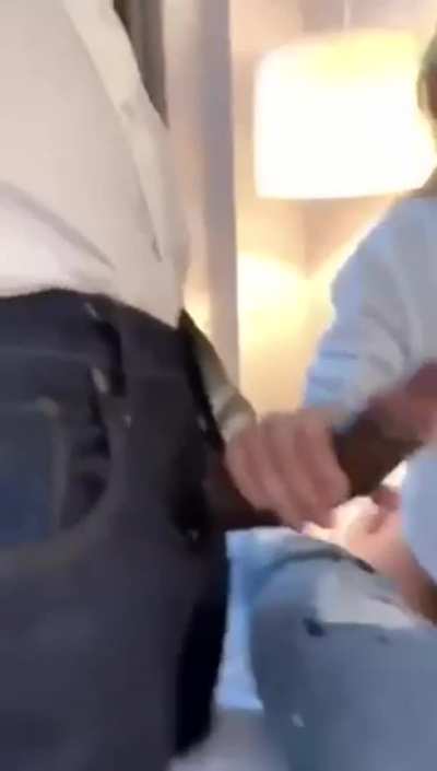 She always heard the rumors about how big your friend is...she had to find out for herself