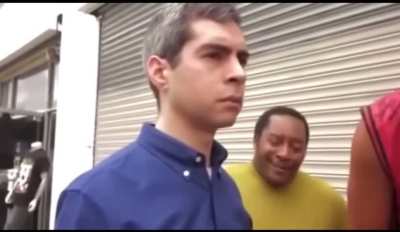 The aura he exudes just standing there