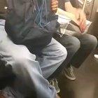 Subway masturbator gets humiliated by black woman having a bad day