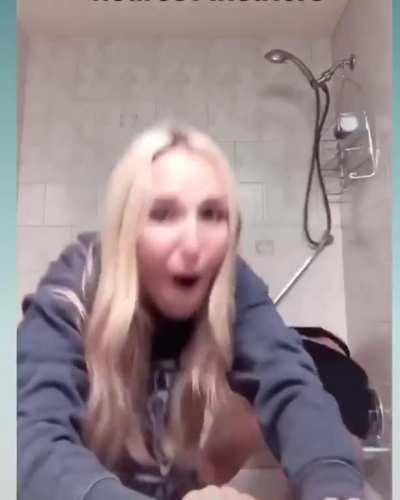 HMC While I sit in her back.