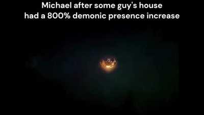Michael on his way for some demon hunting