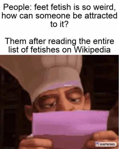 Well I too didn't believe what in the world I read