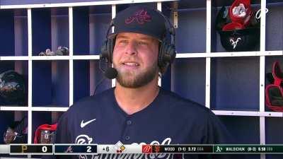 [Highlight] Connor Joe exits the game after being HBP on the hand.