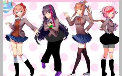 I made the ddlc girls scene :3