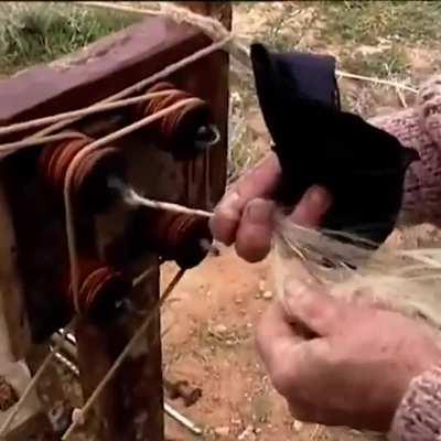 Rope making in old times