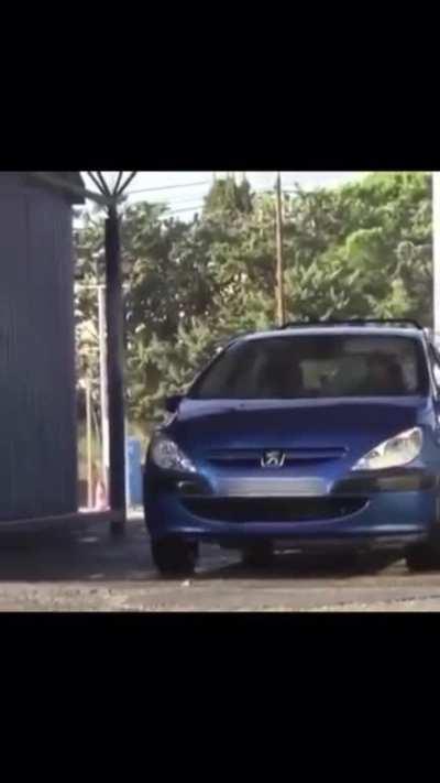 “You think this is funny, punk?”