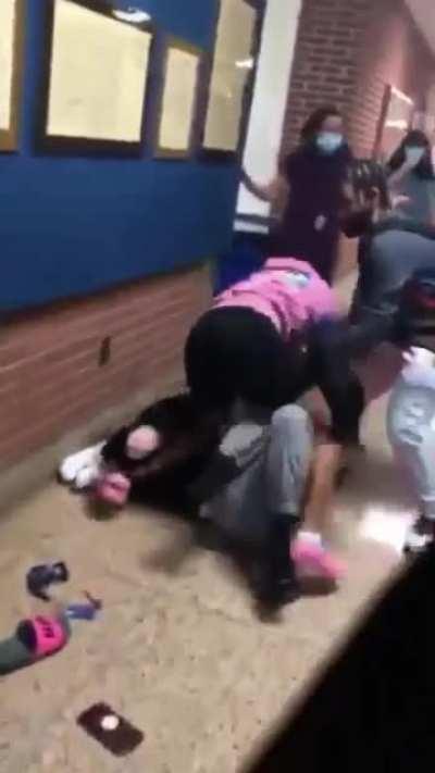 Fight that happened at my school today