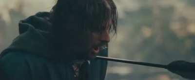 if boromir’s death scene was voiced by oblivion npcs