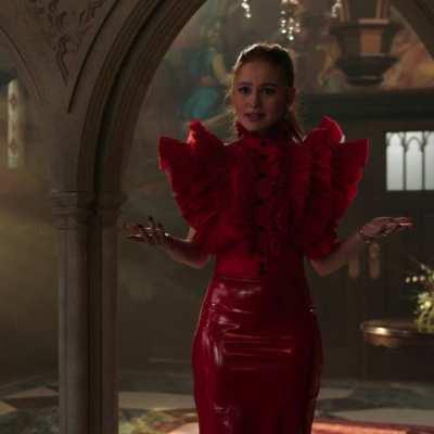 Madelaine Petsch (Cheryl Blossom) Dressed As A Harlot