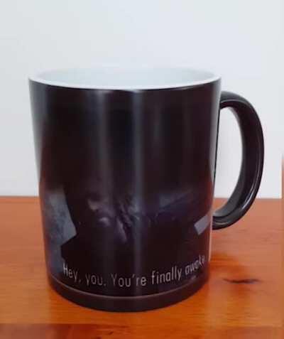 The Skyrim Mug: replenishes all health when drunken. has a 50% chance to make you wake up in an imperial ambush.