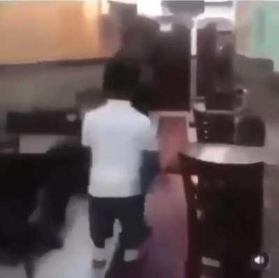 Bih swung like he was tall