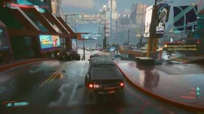 Every once in a while the stunning visuals, the awesome soundtrack and the ridiculous glitches all come together in a perfect moment like this <3