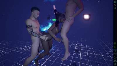 Threesomes like these are only a couple of clicks away! [Captain Hardcore]