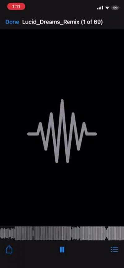 after three years it’s here, Lucid Dreams ft. Uzi