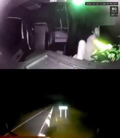 Distracted driver of RV