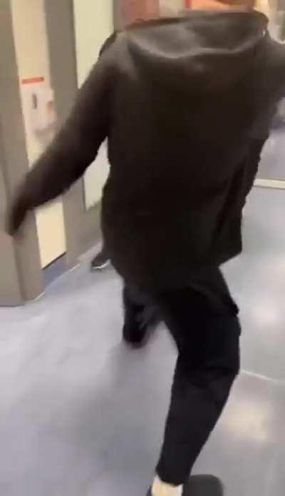 Cork Hospital two old timers go at it 