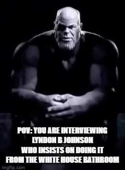 LBJ actually did this