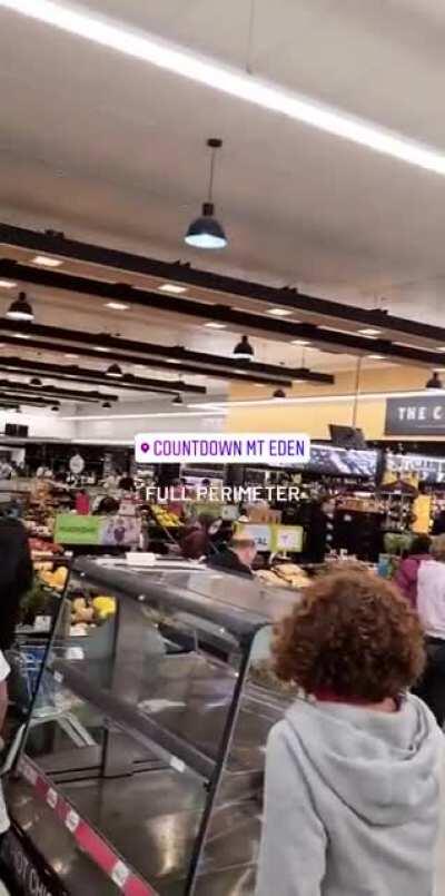 Thoughts and prayers to supermarket workers