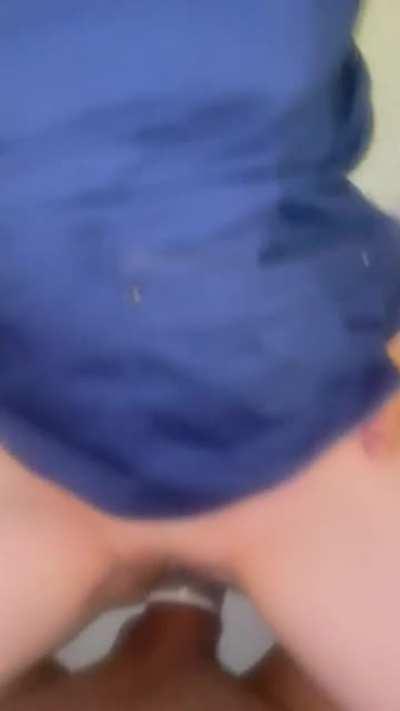 Hubby only gets to see this POV on the internet