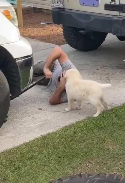 To assist with car repairs