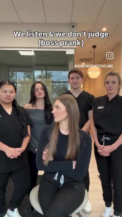 Boss prank at the hospital