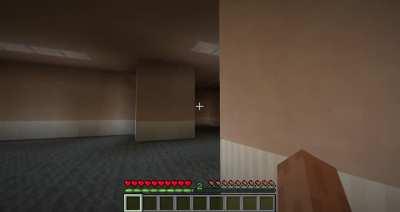 Nice red stone elevator