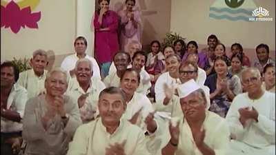 Me and my veda friend on yoga day