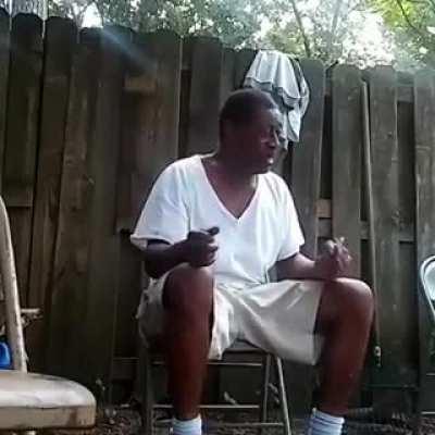 They put a fire cracker in unc cigarette 😭😭