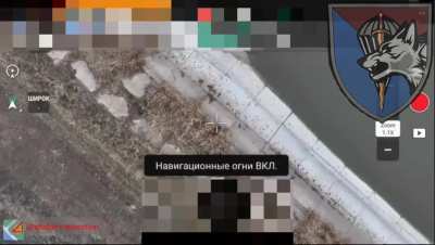 Russian soldier hiding next to irrigation canal is killed by 2 FPV drones and a dropped grenade