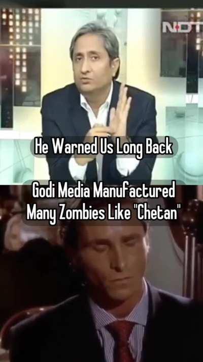 This man has warns us