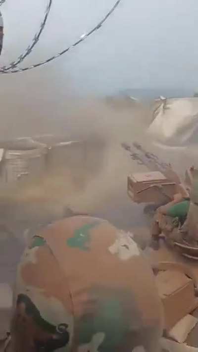 Another clip of South African forces engaging Rawandan backed M23 on the outskirts of Goma in the DRC, 26th January 2025