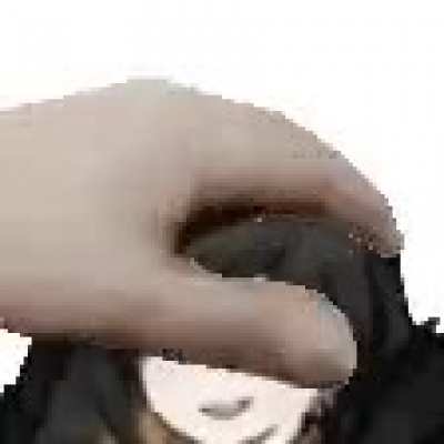 Happy Binah gets headpats