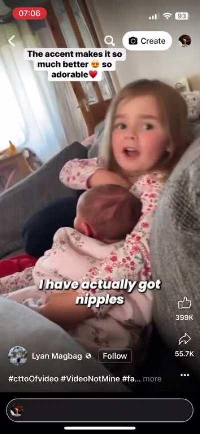 Trying to be a good older sister